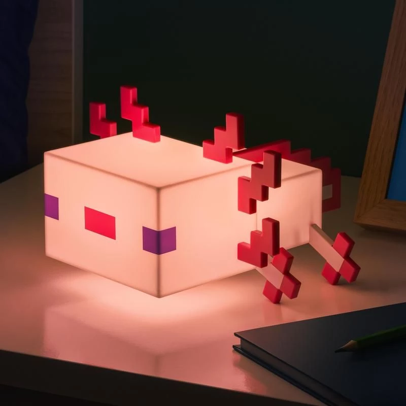 Paladone Minecraft Axolotl valo