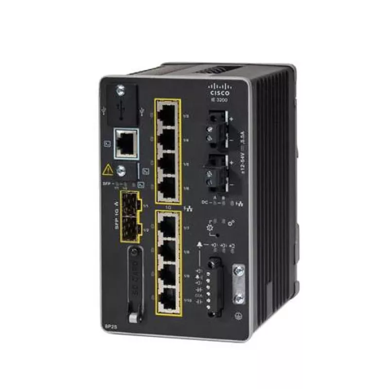 Hallittava L2-verkkokytkin Cisco IE-3200-8P2S-E