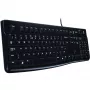 Logitech Desktop MK120 yhdistelmä, musta, johdollinen, sveitsiläinen asettelu, 920-002504