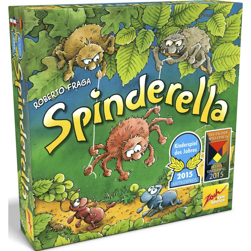 Spinderella, lautapeli vuoden lastenpeli 2015