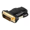 Goobay HDMI/DVI-D-sovitin, HDMI standardiliitin (tyyppi A) -> DVI-D (24+1) pistoke (68931)