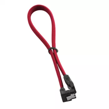 ModMesh suorakulmainen SATA-3-kaapeli 30 cm - punainen - kaapeli - digitaali/data (CM-CAB-RSAT-N30KR-R)