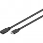 Goobay 45393 USB-kaapeli musta