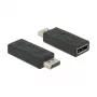DisplayPort-kaapeli DeLOCK 2xDisplayPort 1.2 65691 musta