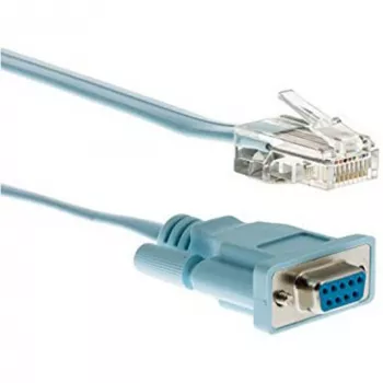 CISCO CAB-CONSOLE-RJ45= Cisco-konsolikaapeli 6ft RJ45 ja DB9F