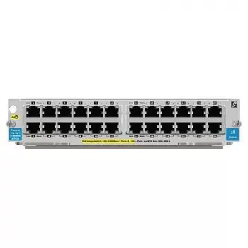 HP Enterprise 24-porttinen Gig-T PoE v2 zl -moduuli