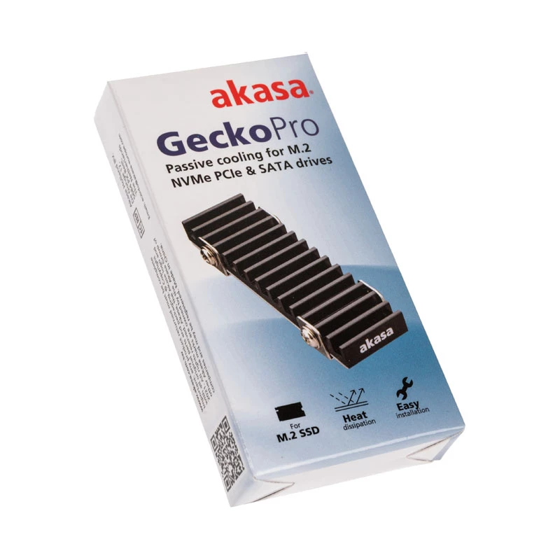 Jäähdytyssiili/jäähdytin Akasa Gecko Pro A-M2HS02-BK musta