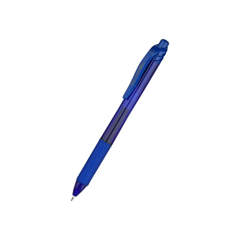 Klipsillä varustettu sisäänvedettävä kuulakärkikynä Pentel Energel X 1.0 sininen