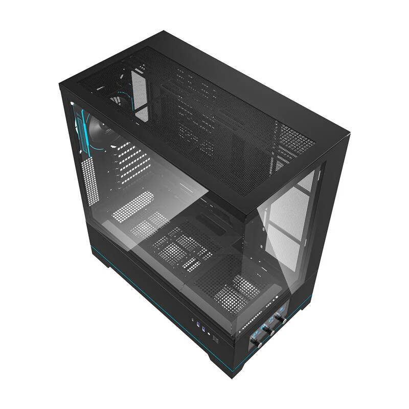Darkflash DY451 PRO tietokonekotelo, ATX, musta