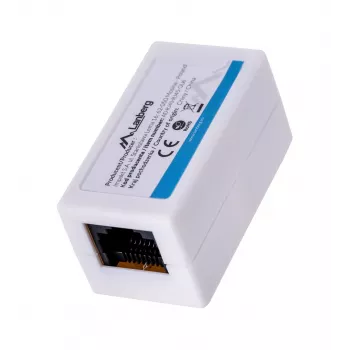 Verkkohaaroitin LANBERG AD-RJ45-RJ45-OU6 — valkoinen RJ-45 1 tulo 1 lähtö