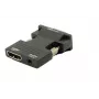 Microconnect HDMIVGAAUDIOB kaapelisovitin VGA (D-Sub) HDMI + audio musta