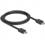 Delock - DisplayPort-kaapeli - DisplayPort (M) lukittu - DisplayPort (M) lukittu - DisplayPort 2.1 - 1,8 m - tukee 16K 60 Hz (15 360 x 8 640), jopa 80 Gbps tiedonsiirto