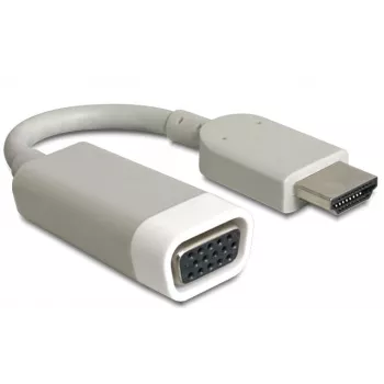 Videokaapelisovitin DeLOCK 65469 VGA D-Sub - HDMI Type-A valkoinen