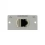 Kindermann 7444000523 RJ-45 Gender Changer 1:1, etulevyn Snap-In-moduuli