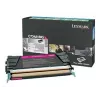 Lexmark - värikasetti - 1 x magenta - 6000 sivua - LRP / LCCP (0C734A1MG)