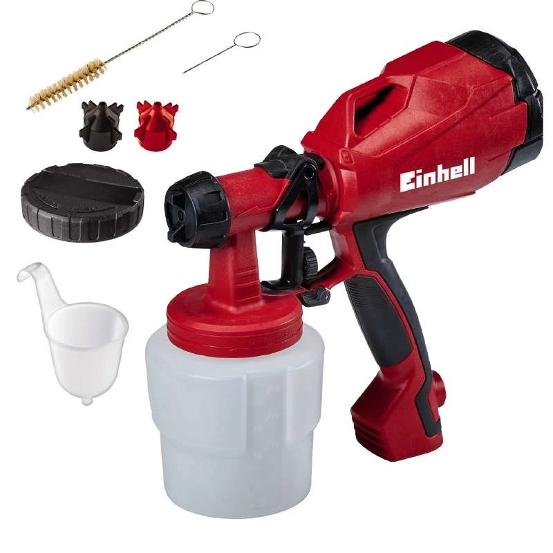 Einhell TC-SY 400 P 4260005 maaliruiskujärjestelmä, 400 W, 0,8 l säiliö, punainen/musta