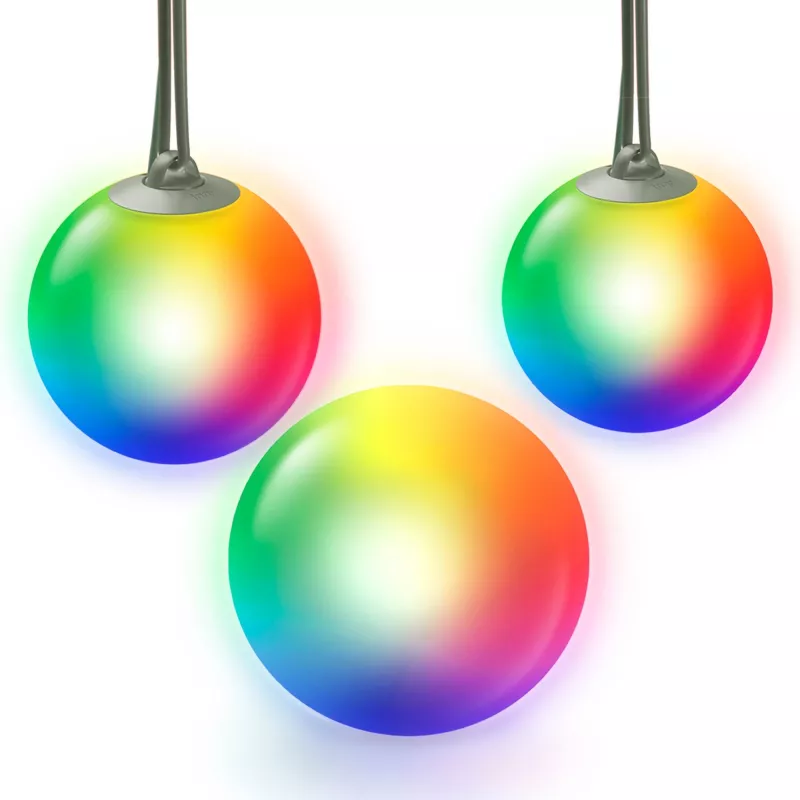 Ulkoälypallovalosarja Colour 3 kpl:n pakkaus, LED-valo korvaa 33 wattia