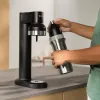 BRITA hiilihapotusvesipullo 650 ml, ruostumaton teräs, musta, konepesunkestävä