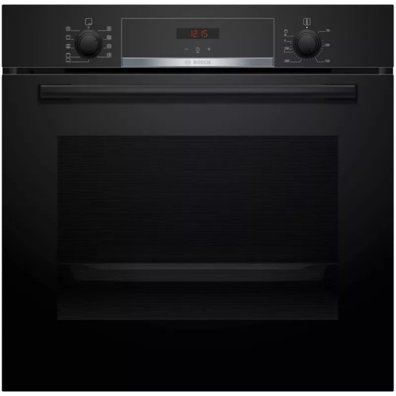 BOSCH HBA514BB3 uuni + BOSCH HEZ538000 yksivaiheiset teleskooppikiskot