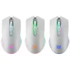 Langaton pelihiiri DEFENDER Pandora White – molempikätinen, 3200 DPI, 6 painiketta, ohjelmoitava, optinen, USB