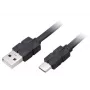 Akasa PROSLIM ohut ja ohut USB-lataus- ja synkronointikaapeli Type-A - C - kaapeli - digitaalinen/data