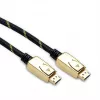ROLINE 11.04.5920 DisplayPort-kaapeli 1 m musta - kulta (11.04.5920)