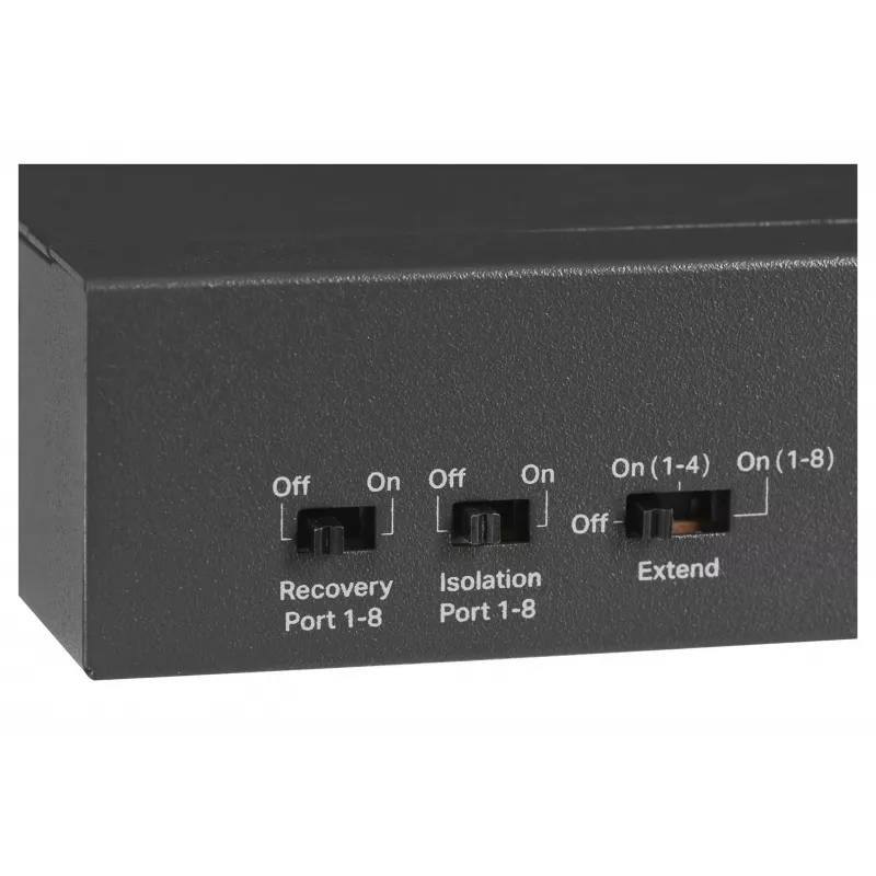 Kytkin Mercusys MS110P 10 porttia 10/100Mbps POE+ 8 porttia (versio 1.0)