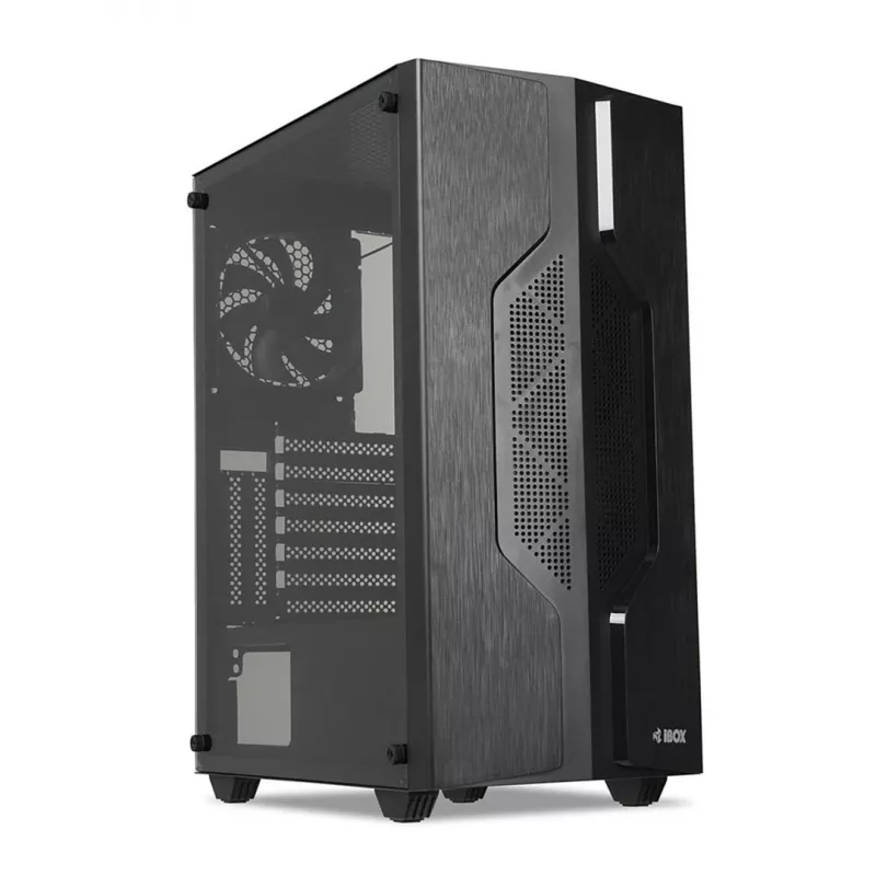 iBox CETUS 908 Midi Tower musta