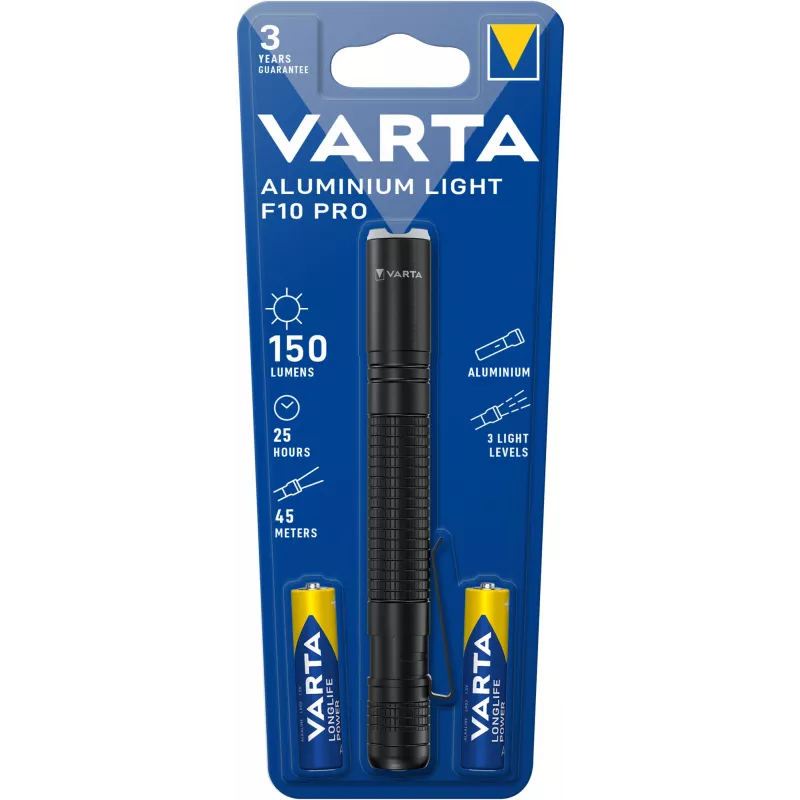 Käsivalaisin Varta 16606 alumiini LED 30 lm 25 h
