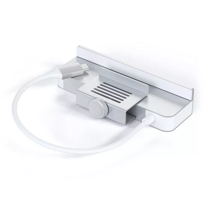 Kannettavan tietokoneen telakka / porttitoistin Satechi ST-UCICHS USB 3.2 Gen 1 Type-C, USB-A-liitännät, SD/MicroSD, hopea