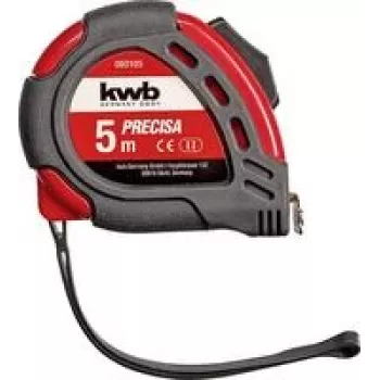 Mittanauha KWB PRECISA BANDMASS 5 m — KWB 060105, 5 m pituus, sisäänvedettävä