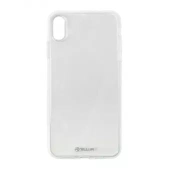 Tellur Silicone Cover -puhelinkotelo iPhone XS Max läpinäkyvä
