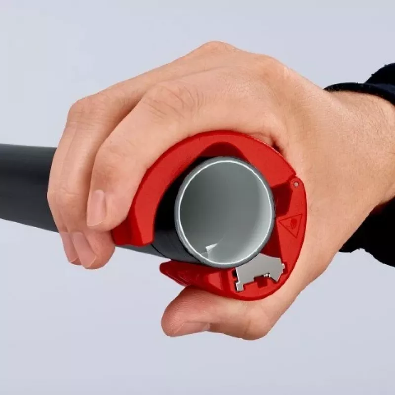 KNIPEX manuaalinen putkileikkuri PVC:lle ja tiivistemuhveille