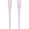 CANYON kaapeli OnWire 60CL C-C 60W COLOR punottu 1m pinkki