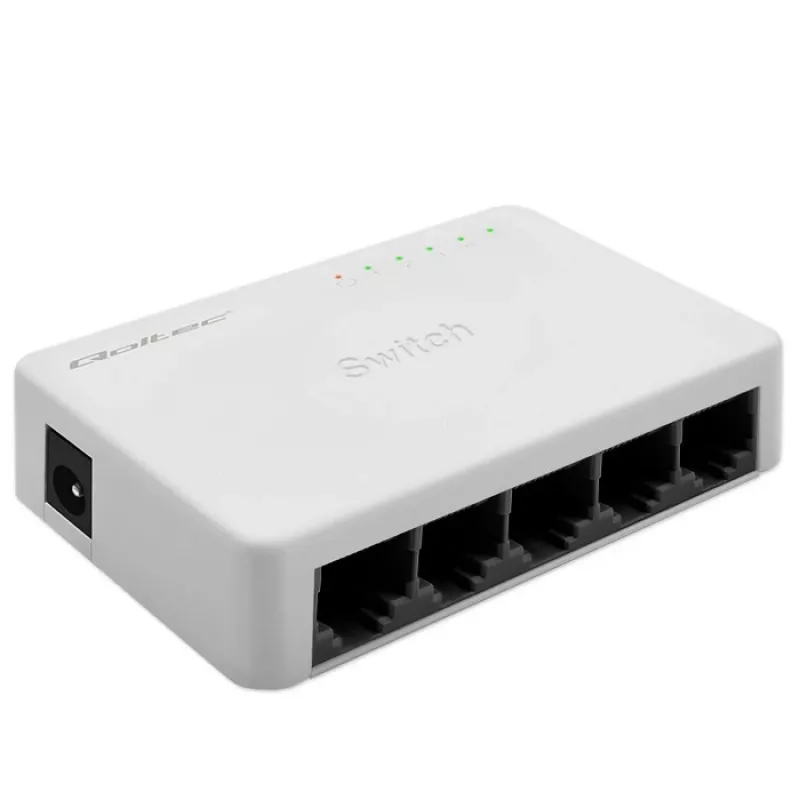 Verkkokytkin 5x RJ45-portti 100 Mbit/s LAN