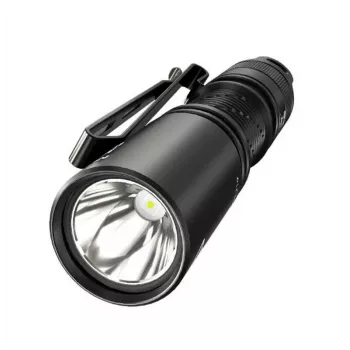 Käsivalaisin Nitecore MT1A Pro — LED 50 lm, USB ladattava, 1100 mAh, alumiini, vedenpitävä, iskunkestävä, musta