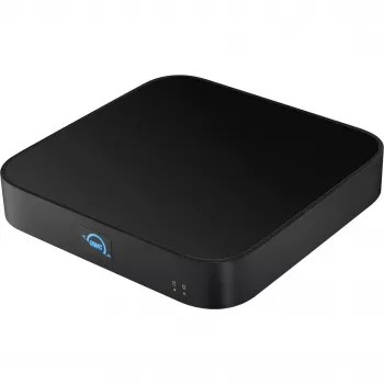 OWC miniStack STX Thunderbolt 4 -tallennuskotelo hubilla, 3,5 tuuman SATA + M.2 NVMe, musta