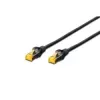 Digitus CAT 6A S/FTP RJ-45 -patchkaapeli 7 m, musta
