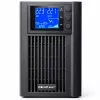 UPS QOLTEC puhdas siniaalto 1kVA 800W AVR:llä ja LCD-näytöllä