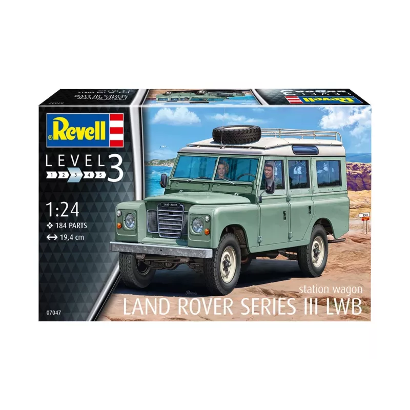 Muovimalli Land Rover Series III