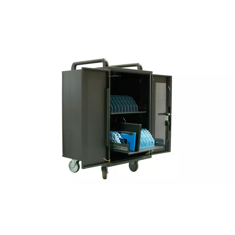 Kannettavien latauskaappi Avtek Charging Cart 30