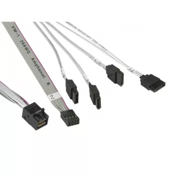 Supermicro - SATA-/SAS-kaapeli - Mini SAS HD (SFF-8643) - SATA - 50/50/60/70 cm - A+ Server 1013, SuperServer 5018, 5019, 5019S, SuperStorage Server 5019D8