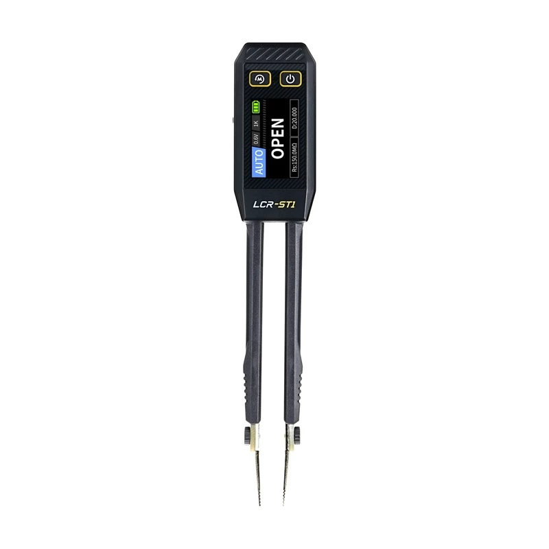 Digitaalinen pinsetti-LCR-mittari Fnirsi LCR-ST1 – kätevä LCR-testeri SMD-komponenteille