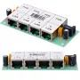 PoE-injektori Extralink 4-porttia 4x 100 Mb/s RJ45, Fast Ethernet, 48 V, ilman koteloa
