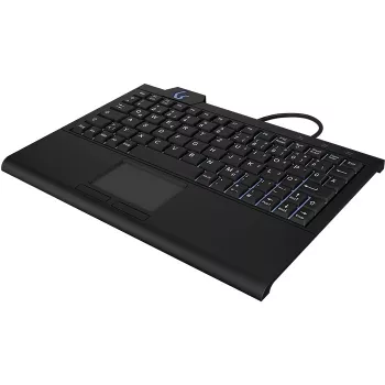 KeySonic KSK-3210ELU (DE) näppäimistö koti USB QWERTZ saksa musta