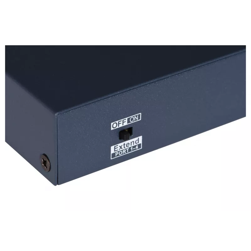 Hikvision DS-3E0106HP-E verkkoliitännät Unmanaged Fast Ethernet (10/100) PoE-tuki sininen