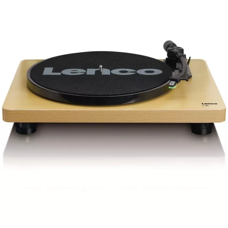 Hihnavetoinen levysoitin Lenco L-30