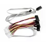 Microsemi Adaptec - sisäinen SAS-kaapeli - sidebandeilla - SAS 6Gbit/s - 4-lane - 4x Mini SAS HD (SFF-8643) (M) sisäiseen virtalähteeseen, 4-napainen, in