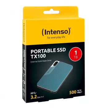 Intenso TX100 1 Tt:n ulkoinen SSD-levy, USB-C 3.2 Gen 1x1