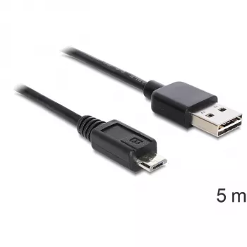 DeLOCK EASY-USB 2.0-A - Micro-B kaapeli 5m